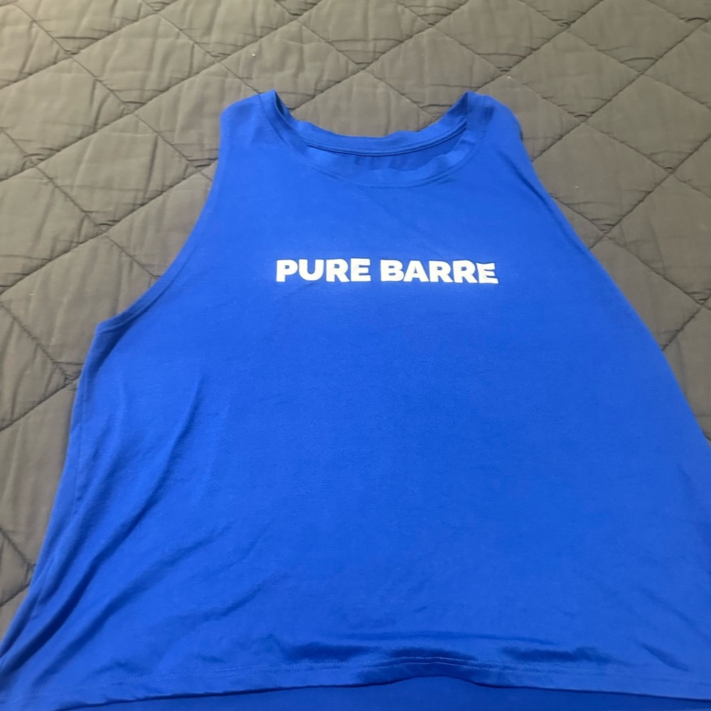Pure Barre Royal Blue Workout Tank